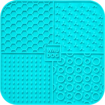 Miska pro psa Jedna plastová miska Waudog modrá 0,5 l