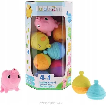 ostatní stavebnice Sada kuličkových stavebnic Trefl Farma, 24 dílků