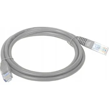 Síťový kabel FIBERM Patchcord CAT6A S/FTP 3m šedý