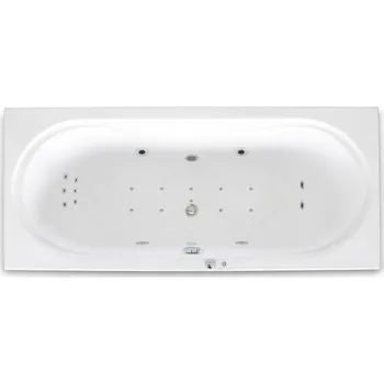 Vana ARTTEC SPIRIT FLAT 170 x 75 cm hydromasážní akrylátová vana Prodloužená záruka