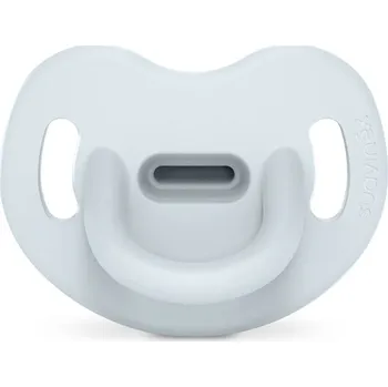 dudlíky SUAVINEX Dudlík anatom. celosilikonový 6/18 SX PRO Modrá