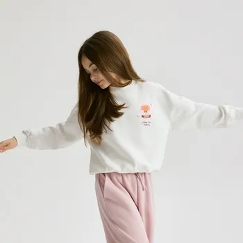 Dívčí mikina Reserved - Mikina Inside Out - krémová - 939HV-01X - 939HV-01X-U15