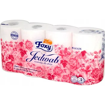 Toaletní papír vonný Foxy Hedvábí 8 rolí