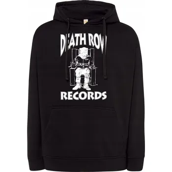 Pánská mikina Pánská mikina s kapucí RAP HIP HOP DEATH ROW OLD SCHOOL STREETWEAR S