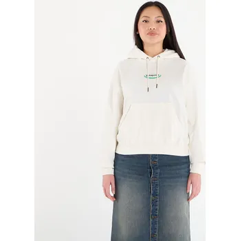 Dámská mikina Mikina Patagonia W's '95 Oval Logo Daily Hoody Wool White S