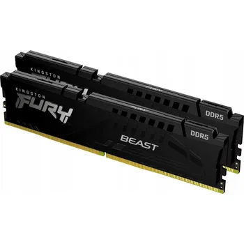 Operační paměť Paměť Kingston Fury Beast, DDR5, 64 GB, 5600MHz, CL40 (KF556C40BBK2-64)