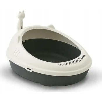 Toaleta pro kočku GLOBANI otevřená kočičí toaleta 42 cm x 36 cm x 17 cm