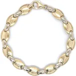 Náramek z Kombinovaného Zlata 7010205