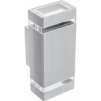 Venkovní osvětlení Venkovní nástěnné svítidlo GTV šedé G10 50 W