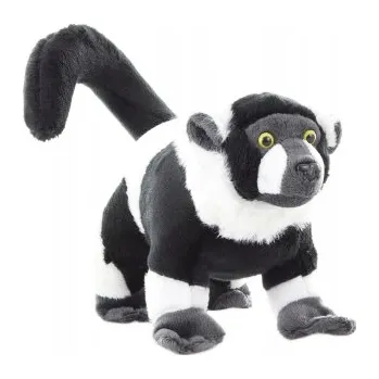 plyšák ZOO: plyšák Lemur Wari (černobílý) 20cm 69874