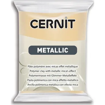 Modelovací hmota Modelína Cernit Metalické šampaňské 56 g