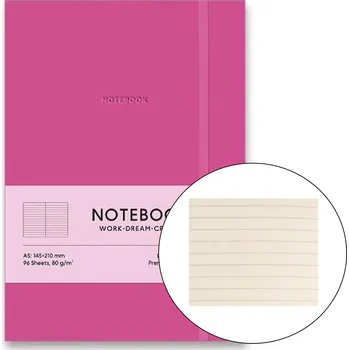 Notes A5 SHKOLYARYK růžový