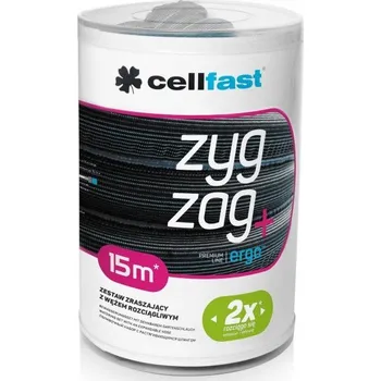 Zahradní hadice Zavlažovací sada Cellfast ZYGZAG 7,5 m roztažitelná hadice s postřikovačem ERGO
