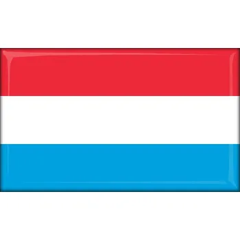 Dekorativní magnet Magnetka vlajka Lucembursko