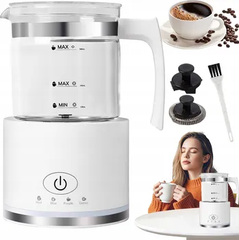 Příslušenství pro přípravu kávy ELEKTRICKÝ NAPĚŇOVAČ MLÉKA 500ML 600W ČTYŘFUNKČNÍ