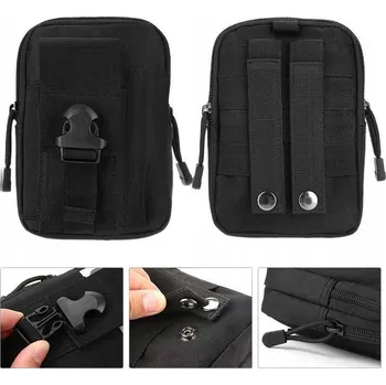 Ledvinka BSH Adventure ledvinka ledvinka MOLLE na opasek, černá