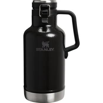 Termoska STANLEY Džbán na pivo se zátkou The Easy-Pour Growler 1,9 l/64oz Hammertone Black