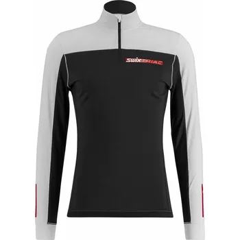 Pánská mikina Mikina Swix Mikina Swix Triac 10092 pánská black/white XXL XXL
