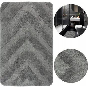 Koupelnová předložka KOUPELNOVÁ PŘEDLOŽKA KOBEREC SHAGGY DO KOUPELNY POD UMYVADLO, WC 50X80 CM