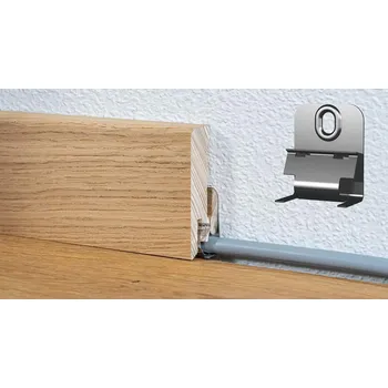 soklová lišta PEDROSS -CLIPSTAR K MOMTÁŽI LIŠT