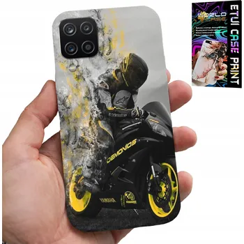 Pouzdro na mobilní telefon POUZDRO PRO SAMSUNG A12 / M12 - MOTOR MOTOCYKLY FANOUŠEK MNOHO ZAD