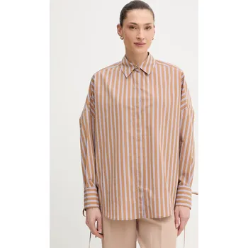 Dámská košile Sessun dámská bavlněná košile 26210004 hnědá 82A, vel. S