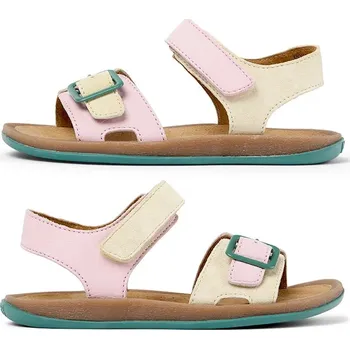 Dívčí sandály Dětské kožené sandály Camper Bicho TWS Kids K800672.G.25.27.TWS růžová 30X, EUR 27