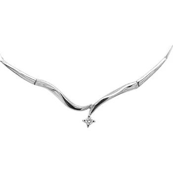 Náhrdelník Zlatý Náhrdelník s Diamantem 2030041