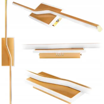 Nástěnné svítidlo XD-LA129G LED nástěnné svítidlo 12W 60cm 4000K zlaté