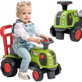 Odrážedlo ODRÁŽEDLO TRAKTOR ODRÁŽEDLO BABY CLAAS ARION 470 VOLANT KLAKSON 12m+ FALK