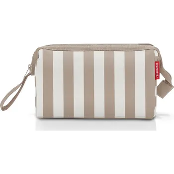 Kosmetická taštička Reisenthel Travelcosmetic Summerstripes coffee