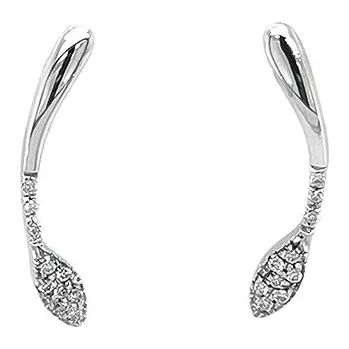 Náušnice Zlaté Náušnice s Diamanty 2020275