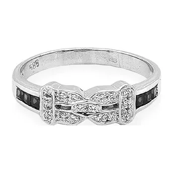 Prsten Zlatý Prsten se Zirkony 7130318