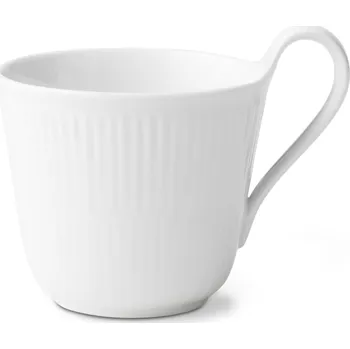 Royal Copenhagen Porcelánový hrnek White Fluted 330 ml
