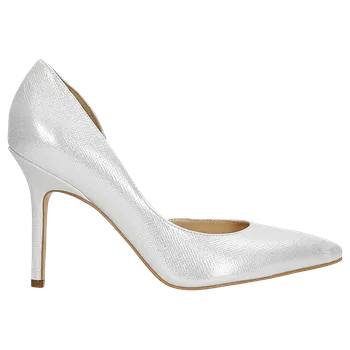 Dámská obuv Stříbrné Elegantní Lodičky Na Vysokém Podpatku Wojas 3510559 36