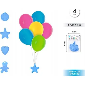 Balónek Závaží na balónky, různé tvary, 6 cm