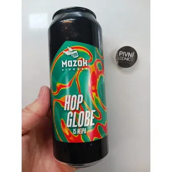 Pivo Mazák HopGlobe NEIPA 15°/6,5% 0,5l