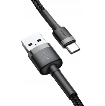 Datový kabel Kabel Baseus USB - USB-C 0,5 m šedý