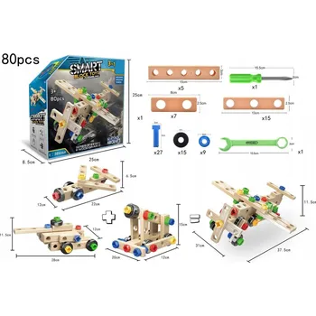 ostatní stavebnice STAVEBNICE K SESTAVENÍ NÁŘADÍ 80 DÍLŮ