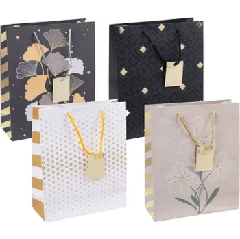 Dárková taška Dárková taška - Elegant mix / 25 x 30 x 10 cm