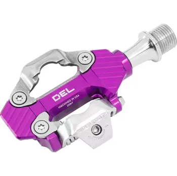 Pedál na kolo WOLF TOOTH pedály DEL Gravel Race Clipless Ultraviolet Purple