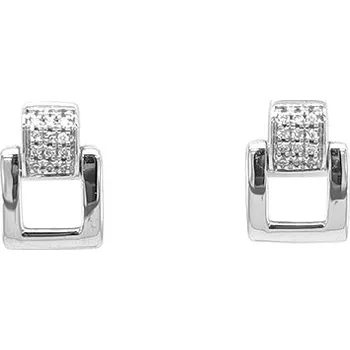 Náušnice Zlaté Náušnice s Diamanty 2020243