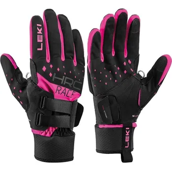 Sport Rukavice Leki HRC Race Shark 652901302 black/pink 8.5 2025/26