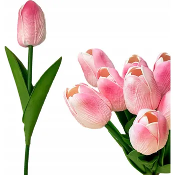 umělá květina TULIPÁN UMĚLÝ PĚNOVÝ UMĚLÉ KVĚTINY JAKO ŽIVÉ DO KYTICE VĚNCE