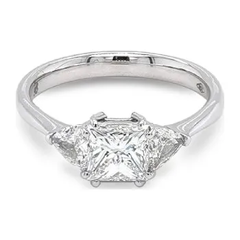 Prsten Zlatý Zásnubní Prsten s Diamanty 2011626