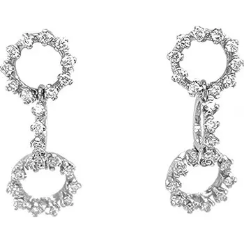 Náušnice Zlaté Náušnice s Diamanty 2020374