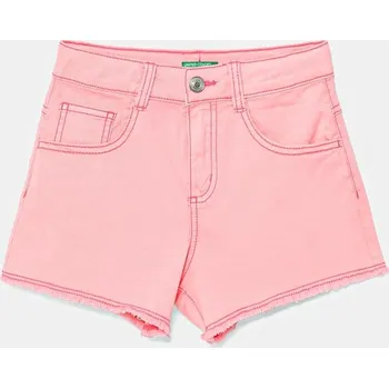 Chlapecké kraťasy Dětské kraťasy United Colors of Benetton 4O69C9040.G.Seasonal růžová 30X, vel. 140