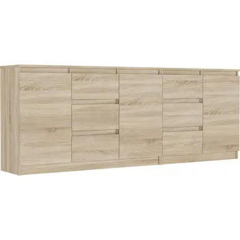 Komoda Komoda Framire 200 x 33 x 76 cm dub sonoma mat