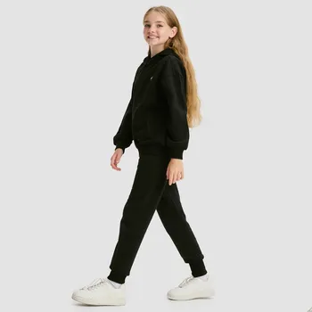 Reserved - Tepláky se stahovacími lemy - černý - 723EG-99X - 723EG-99X-140