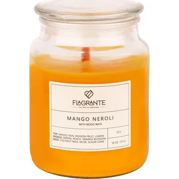 Svíčka Parafínová vonná svíčka Mango Neroli LUMANTE